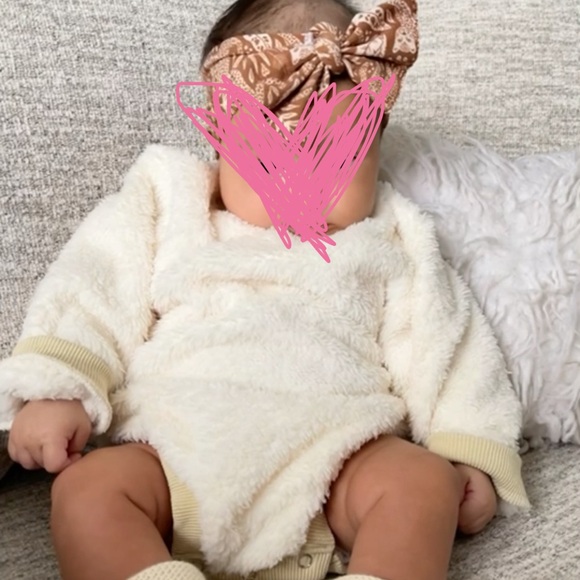 Set of Three Cozy Fall Bodysuits - Picture 3 of 4